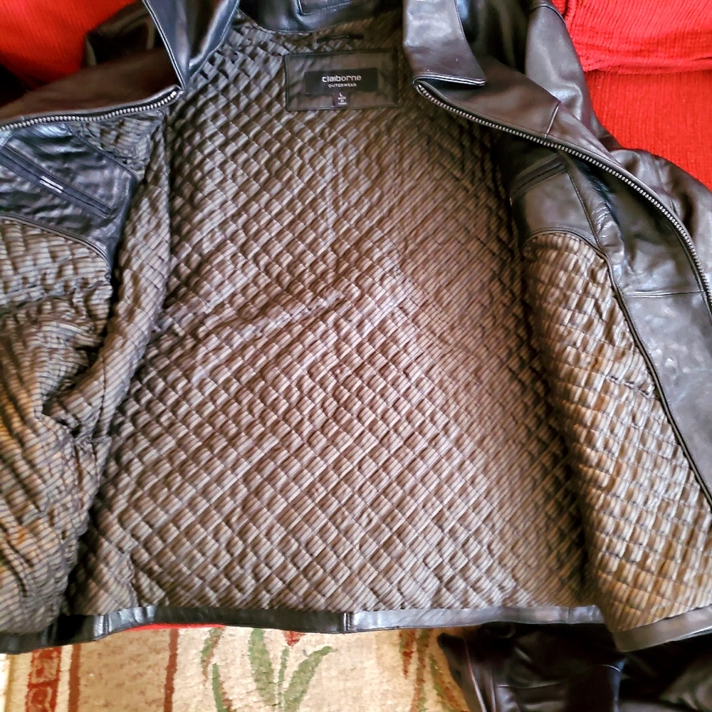Leather jacket